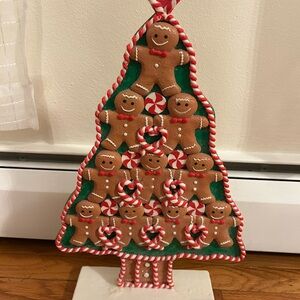 Gingerbread Man Holiday Tree Decoration